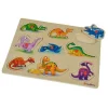 Eichhorn Encajables Infantil Madera Dinosaurios