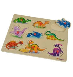 Eichhorn Encajables Infantil Madera Dinosaurios
