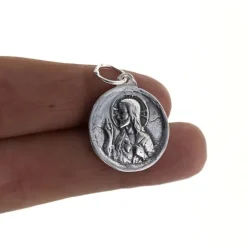 Sale Escapulario De Plata De Ley Envejecida