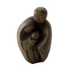 Sale Cousas de madeira Escultura Familia - Madera de pino