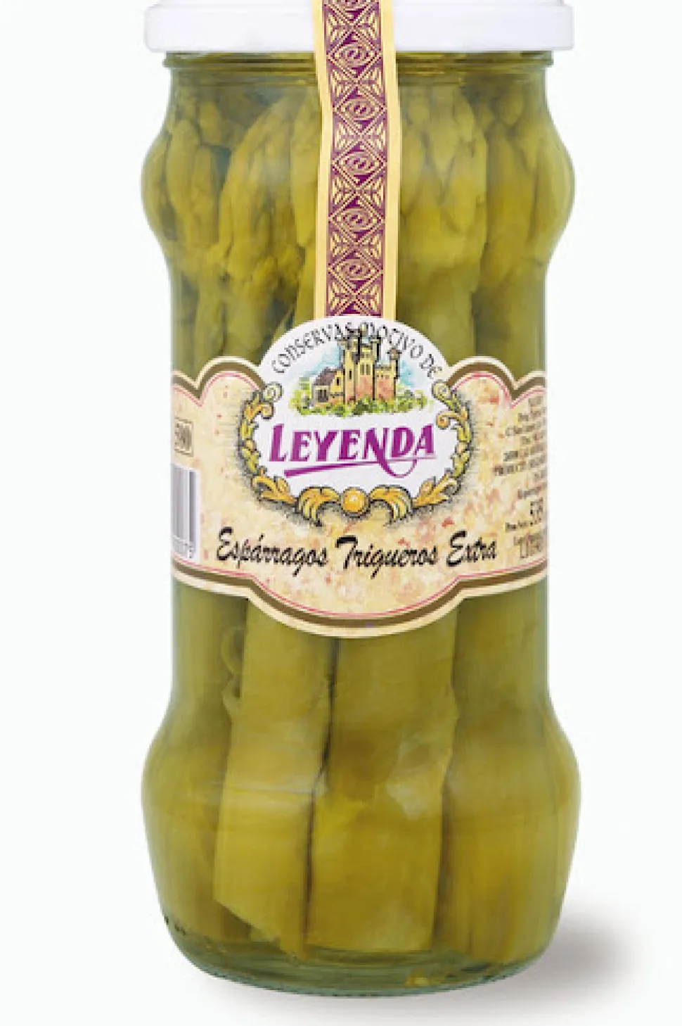 Espárrago Triguero Verde Extra 8/14 Tierno y Natural Leyenda - 580 ml