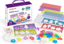 Clearance Miniland Estuche de figuras translúcidas ensartables (Translucent Activity Figures)