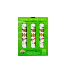 Estuche edición de bolsillo "Regreso a los orígenes" - AOVE orgánico 3 x 100 ml