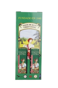 Online La Española Estuche regalo Aceite de Oliva Virgen Extra 750 ml - Pack 2 unidades