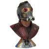 Diamond Select Figura Busto ½ Tridimensional Resina Marvel Endgame Guardianes de la Galaxia Star-Lord Toys Leg