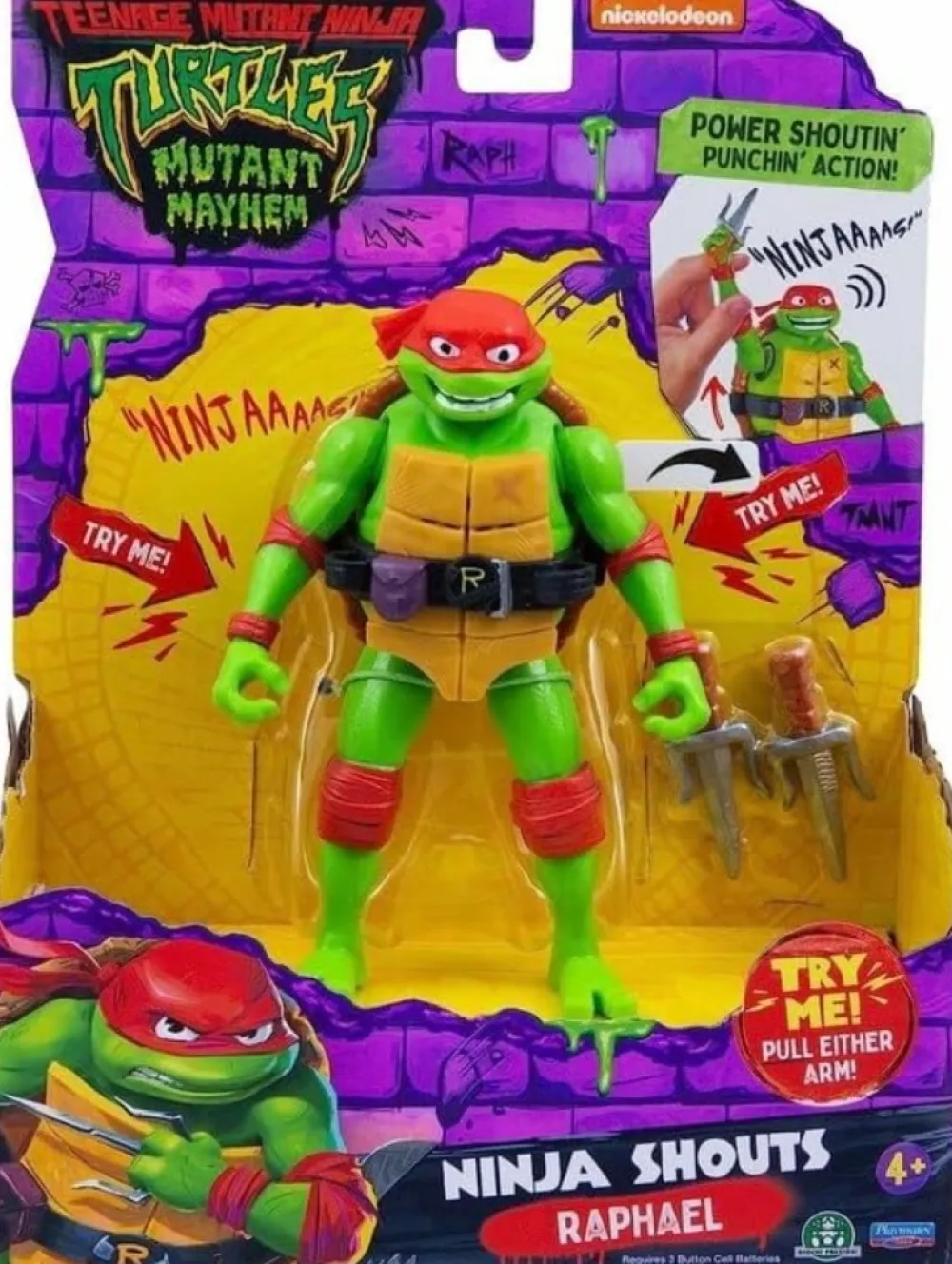 Hot Tortugas Ninja Figura Deluxe Rafael de Famosa