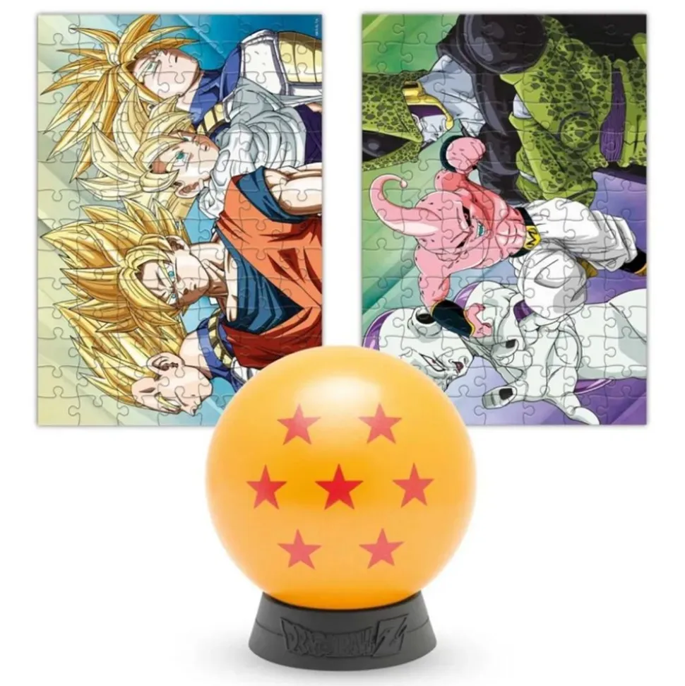 Figura Dragon Ball Z Bola 7 con Puzle de Doble Cara 98pz