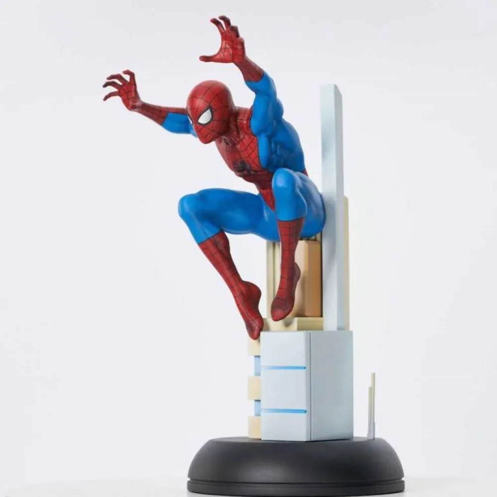 Hot Diamond Select Figura Estatua PVC Marvel Gallery Toys Spider-Man Edificio 25 cm