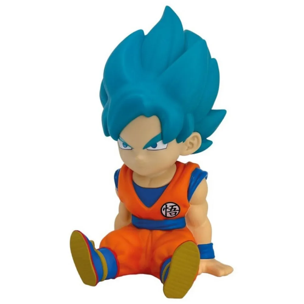 Plastoy Figura Hucha Dragon Ball Son Goku Super Saiyan Azul 17cm