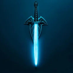 Figura Lámpara 3D Espada Dardo de Frodo El Señor de los Anillos 51cm