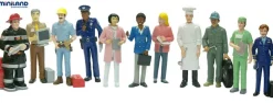 Outlet Miniland Figuras de oficios (11 piezas)