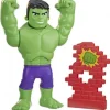 Figura Spidey Mega Mighty Hulk con Gestos