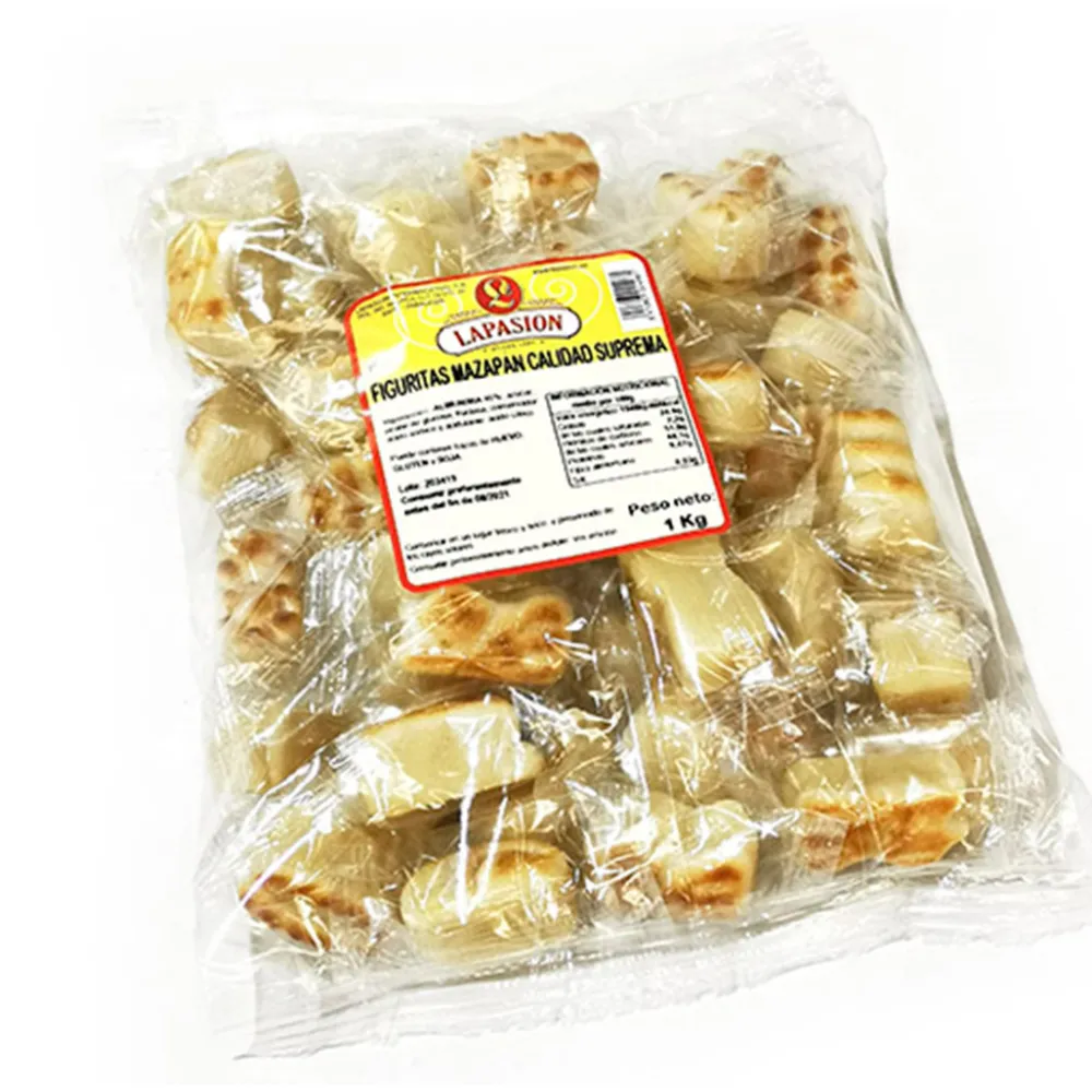 New LAPASIÓN Figuritas de Mazapán Artesanas de Calidad Suprema, Bolsa 1kg
