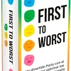 New Lúdilo First to Worst. El juego para intentar adivinar las preferencias de tu familia o amigos