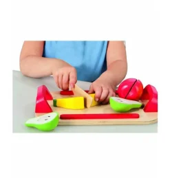 Hot Eichhorn Frutas de Madera Tabla Infantil