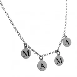 Online Gargantilla Discos De Plata De Ley Mama