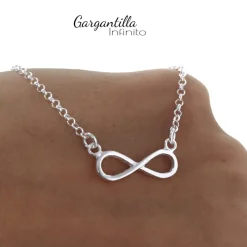 Best Gargantilla Infinito De Plata De Ley