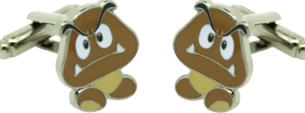 Gemelos para camisa Goomba Super Mario Bros.
