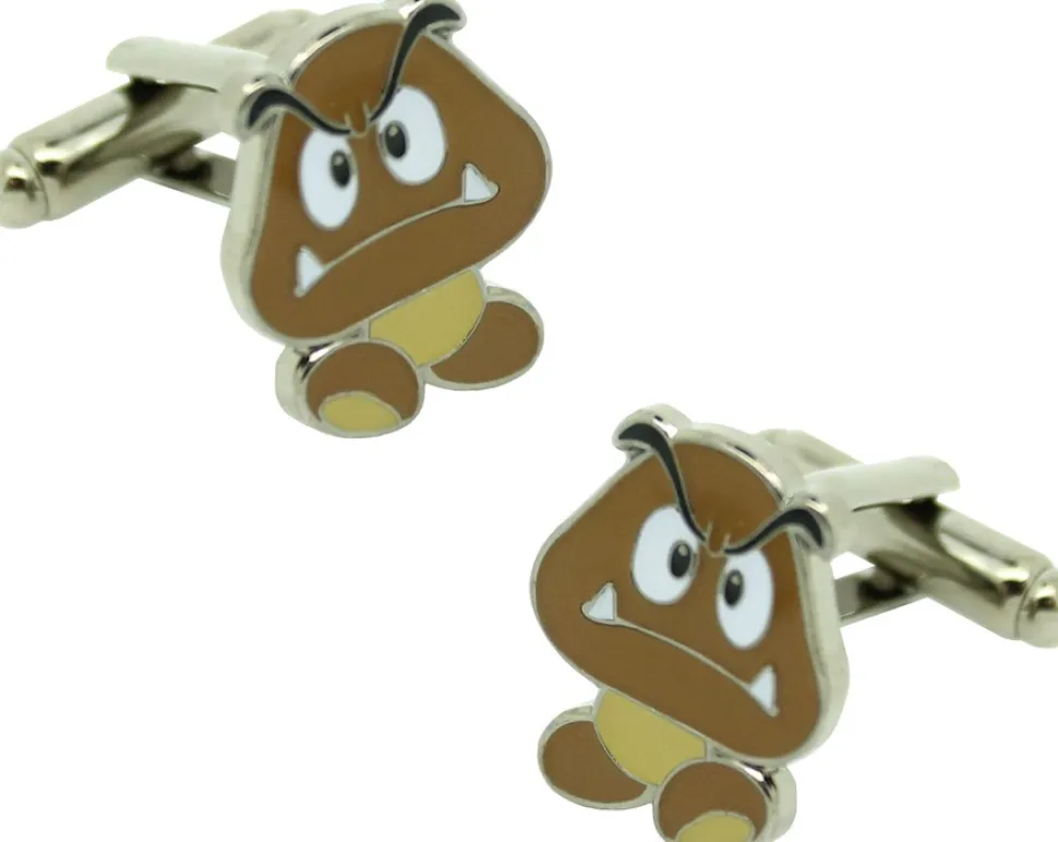 Gemelos para camisa Goomba Super Mario Bros.