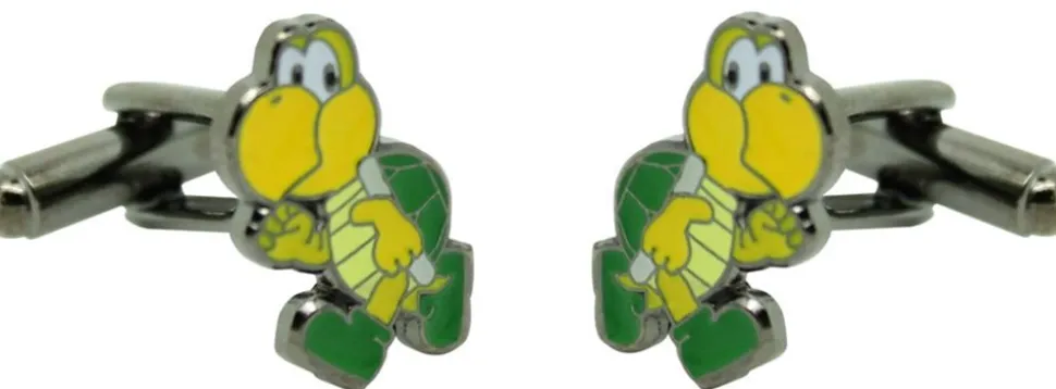 Gemelos para camisa Koopa Troopa Super Mario Bros.