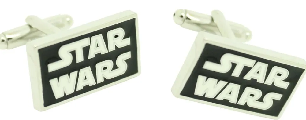 Outlet Gemelos para camisa logo STAR WARS