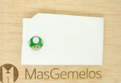 Outlet Gemelos para camisa Seta Roja y Verde Super Mario Bros.