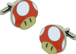 New Gemelos para camisa Seta Roja Super Mario Bros.