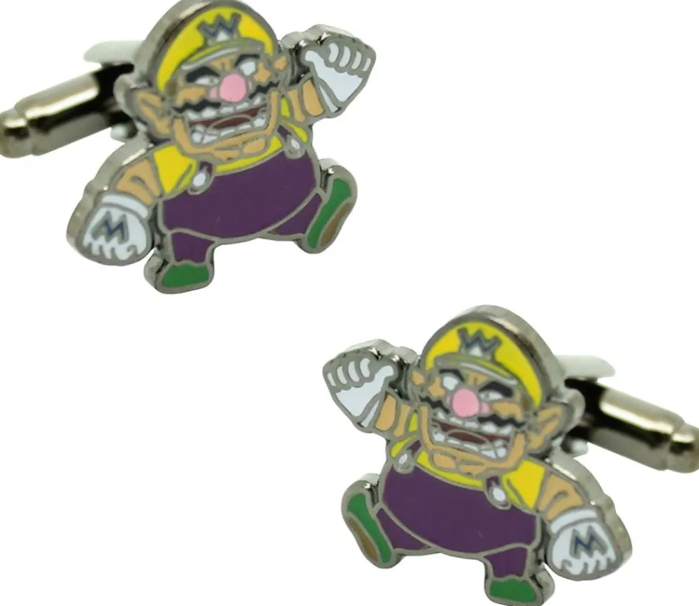 Gemelos para camisa WARIO de Mario Bros