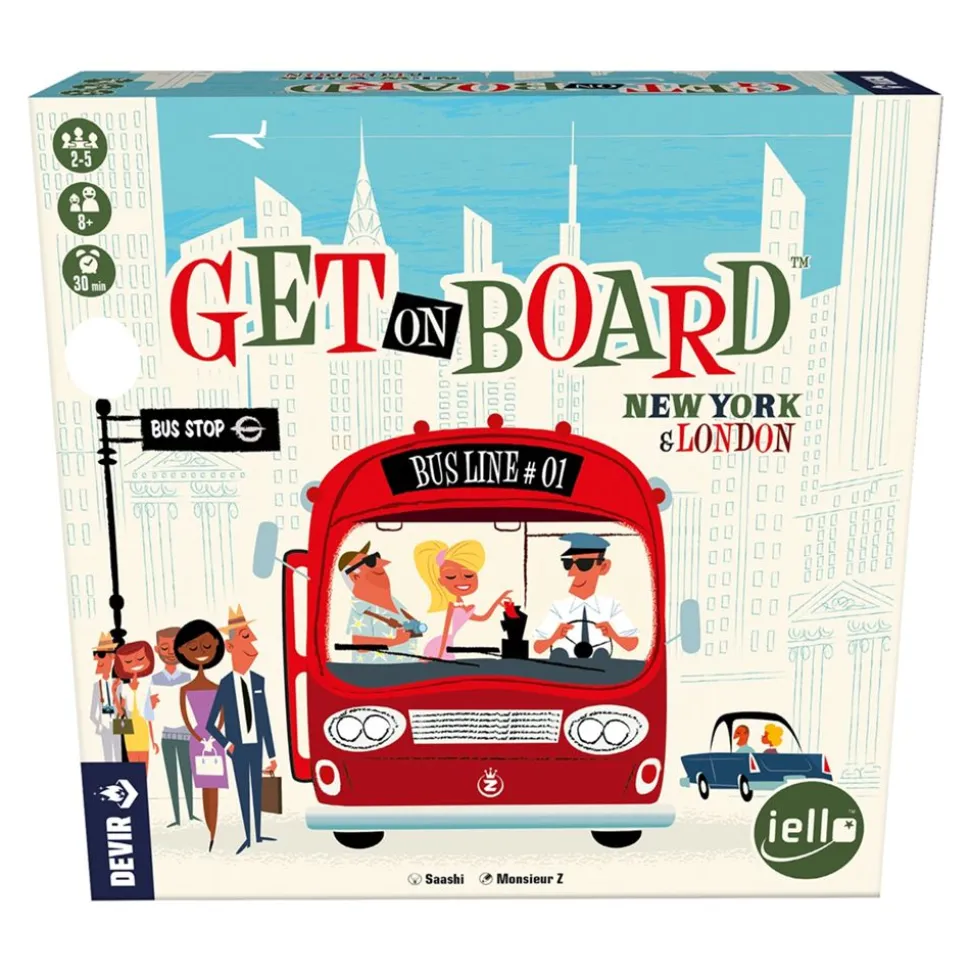 Get on Board. New York & London