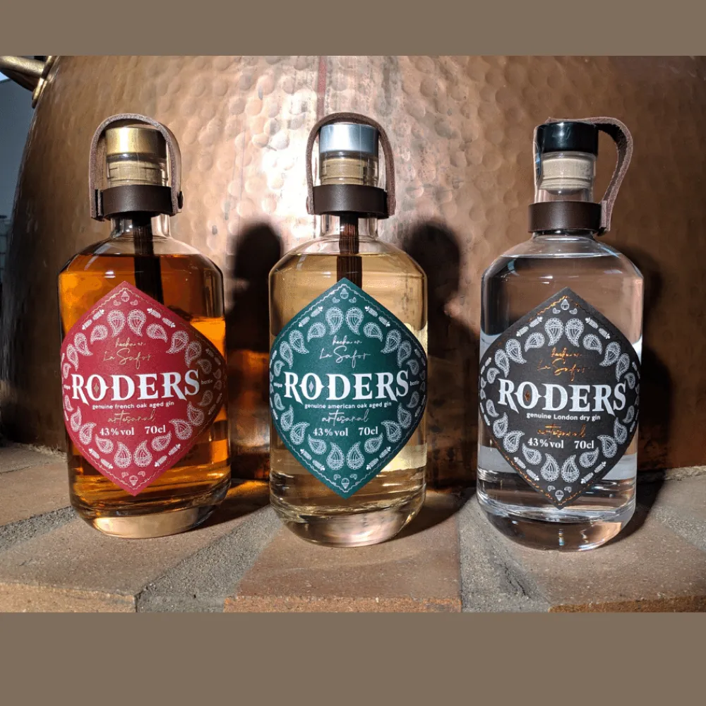 Discount Gin Roders Añejada con roble Francés