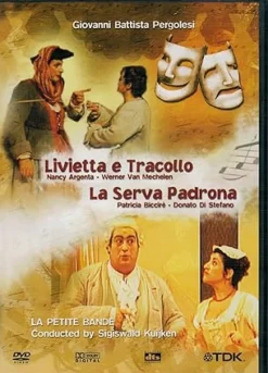 Giovanni Battista Pergolesi - Livietta e Tracollo & La Serva Padrona [Alemania] [DVD] [dvd]