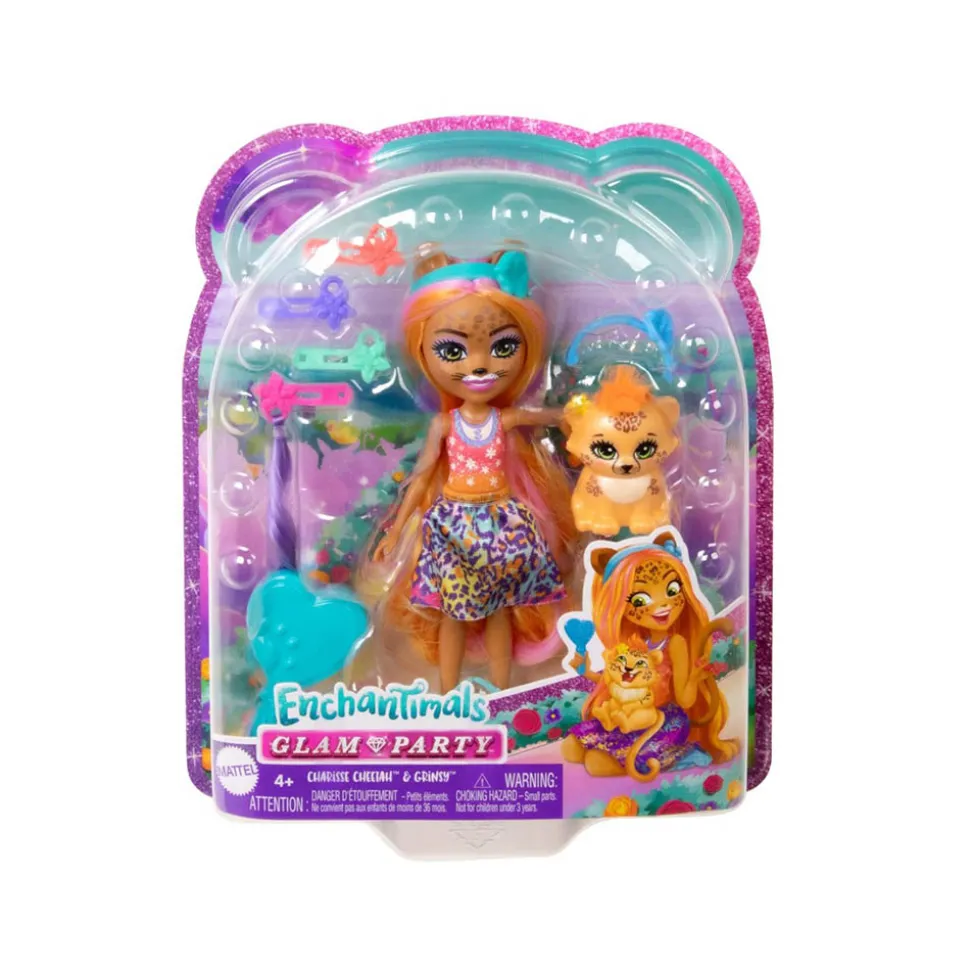 Glam Party Guepardo Charisse Cheetah -Enchantimals