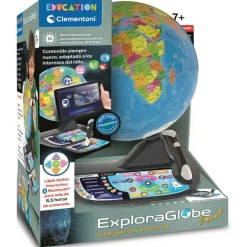 New Clementoni Globo Terráqueo Interactivo con IA y Bluetooth en castellano - SP