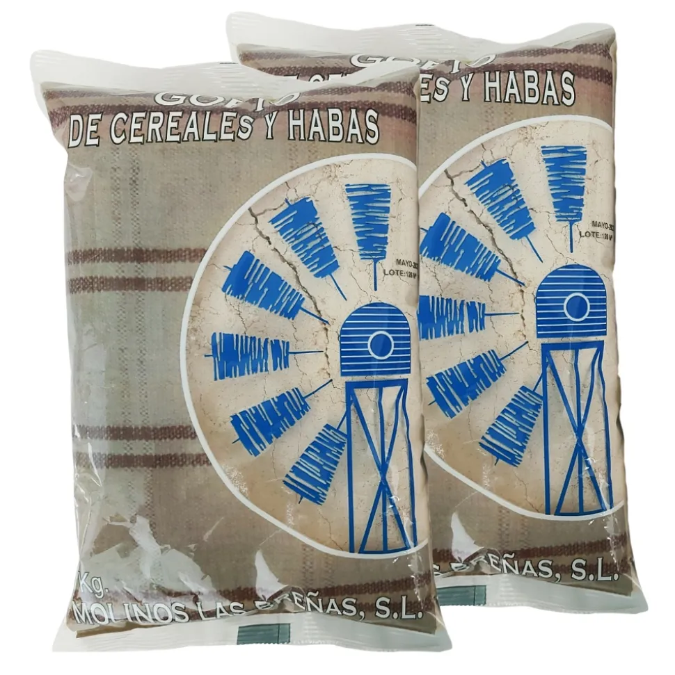 Gofio 4 Cereales y Habas 2x1 Kg.