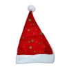 Disfraces Lucero Gorro Navideño con círculos verdes y rojos