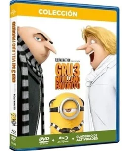 Best DVDTOTAL Gru 3 Mi villano favorito BLU-RAY DISC+DVD+CUADERNO DE ACTIVIDADES [dvd]