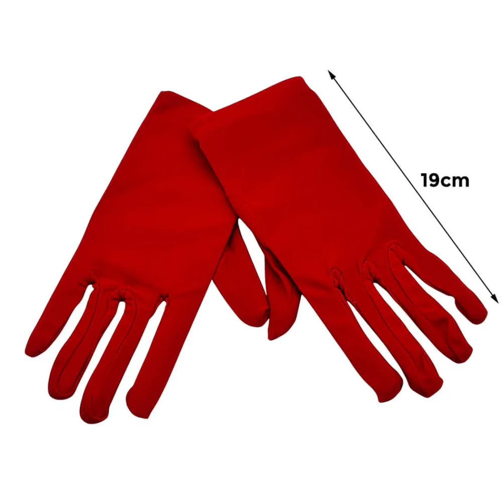 Best Disfraces Lucero Guantes cortos medianos infantiles