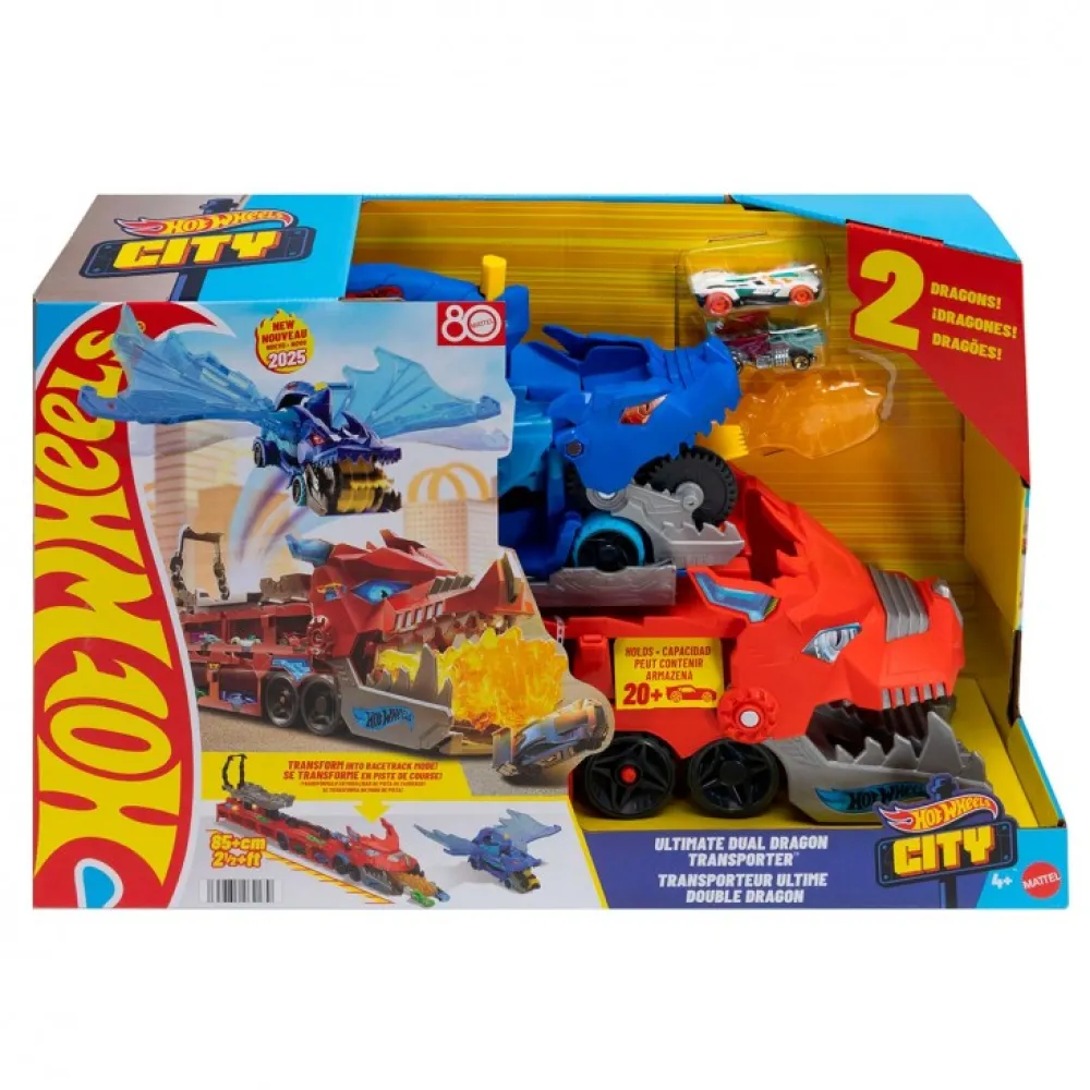 Best Hot Wheels city dragón de Mattel