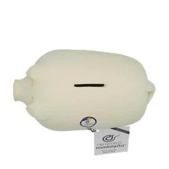 Hucha cerdito de barro rambleño