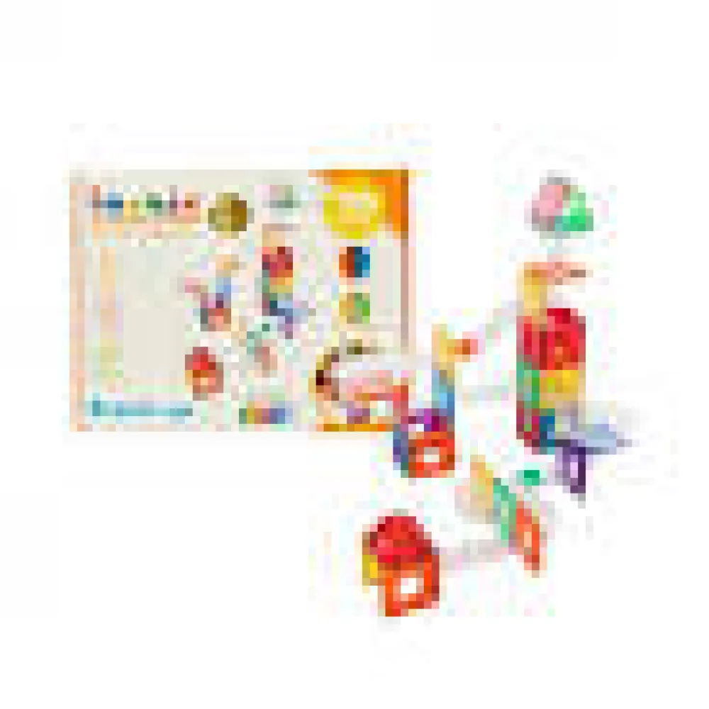 Outlet 3D Juegos Imanix Tobogán 70 Piezas - Braintoys