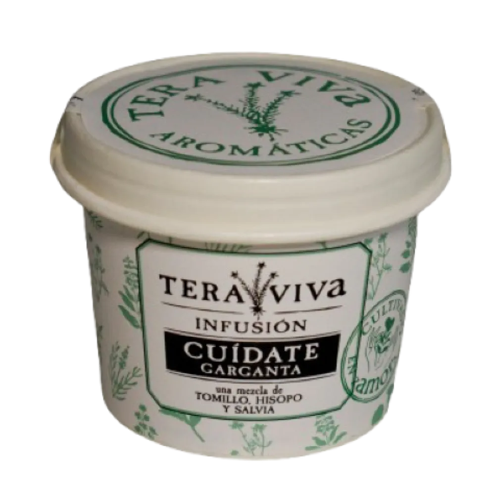 Hot Infusiones Tera Viva Infusión Cuídate garganta 20g