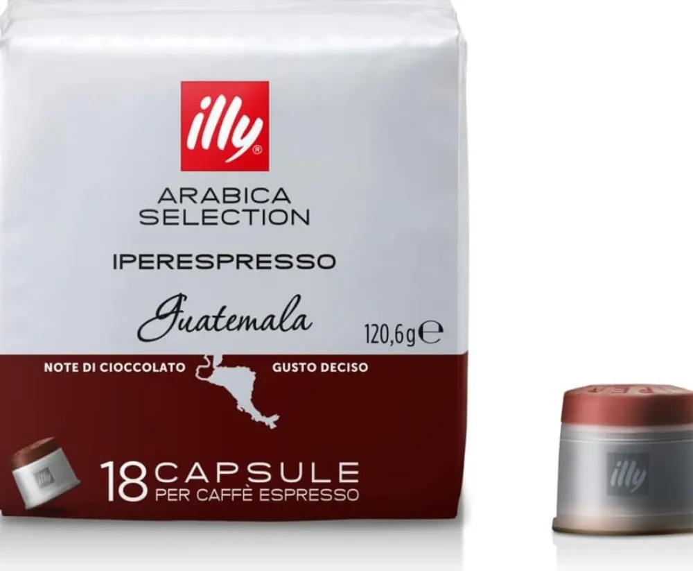 Clearance Illy Iperespresso Arabica Selection Guatemala Chocolate Notas 18 cápsulas