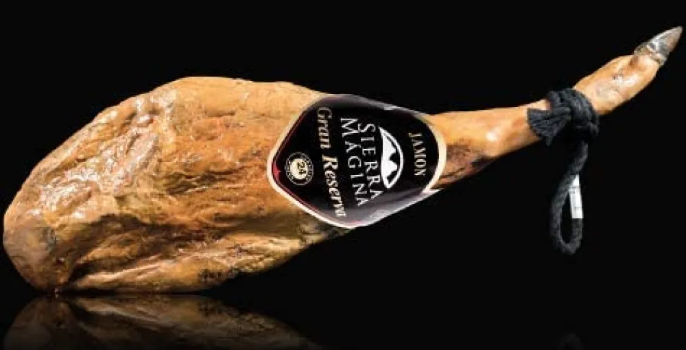 Clearance Ibéricos a Domicilio Gourmet Jamón Gran Reserva Sierra Mágina ¨QUEJARA¨ 8 a 9 Kg