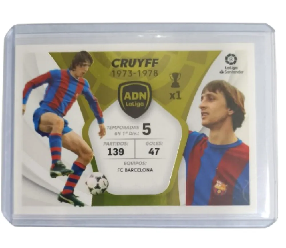 Clearance PANINI Johan Cruyff Cromo ADN La Liga Este 2021-22
