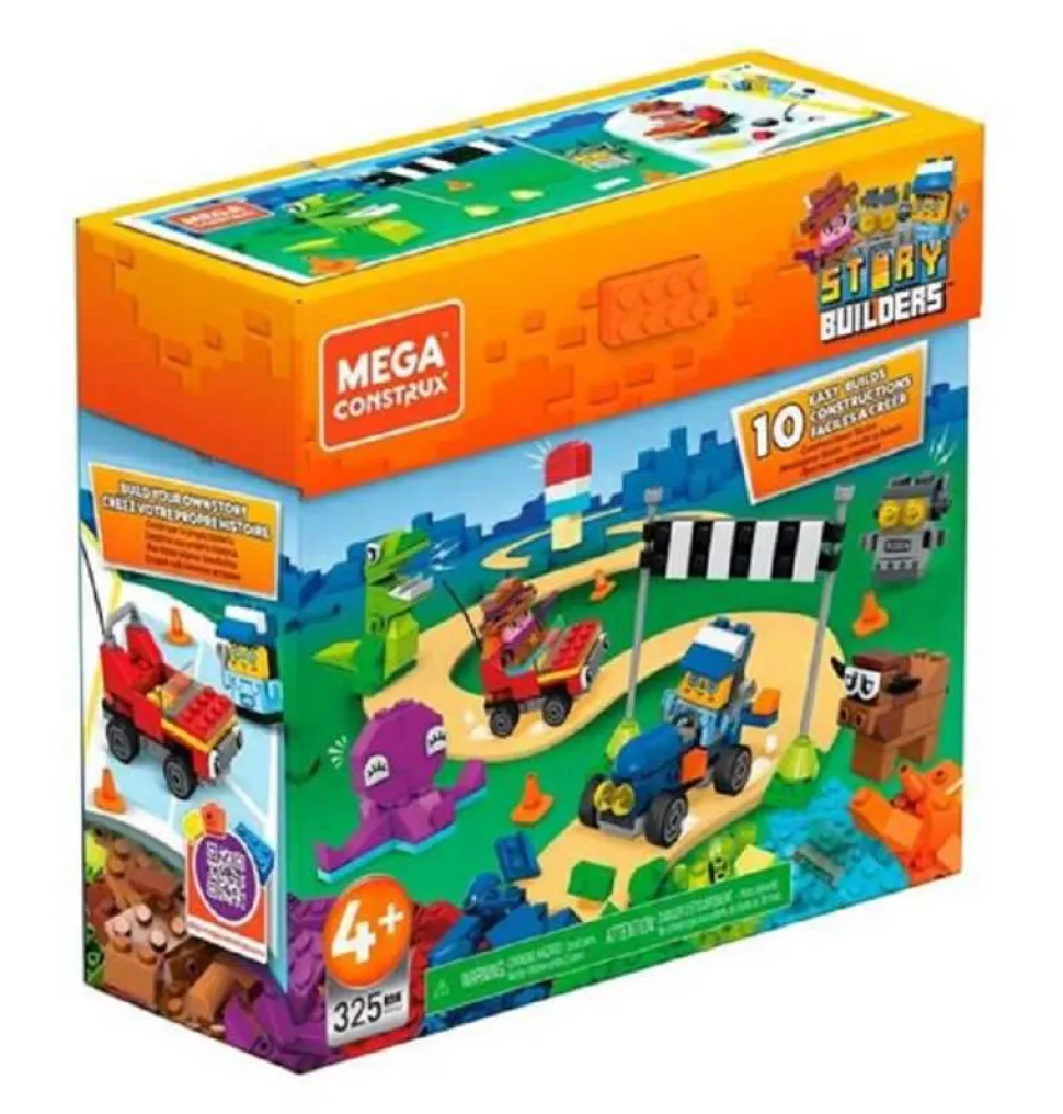 Juego Construcción Mega Construx Story Builders Caja 325 Piezas