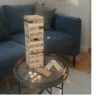 Juego de Bloques de Madera Natural 54 Piezas