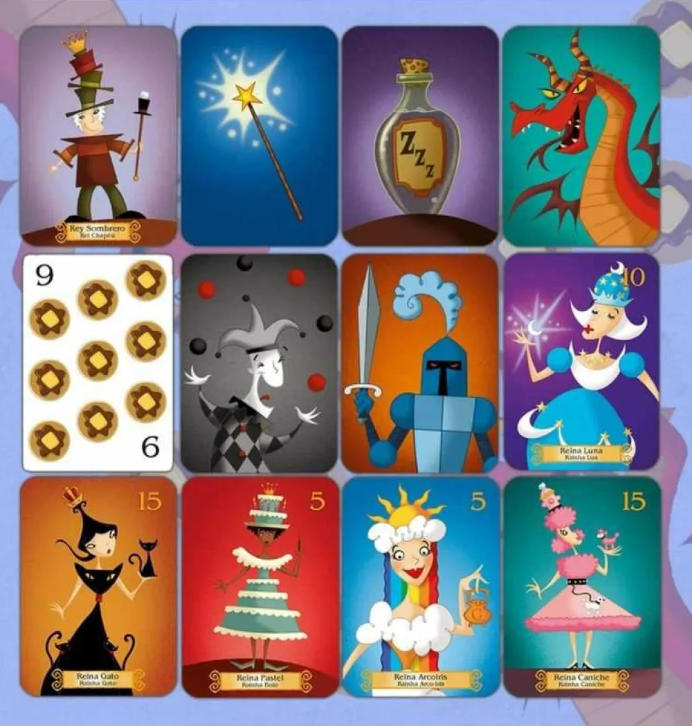 Clearance Lúdilo Juego de Cartas Reinas Durmientes