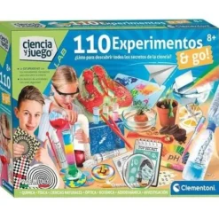 Hot Clementoni Juego de Ciencia Infantil 110 Experimentos