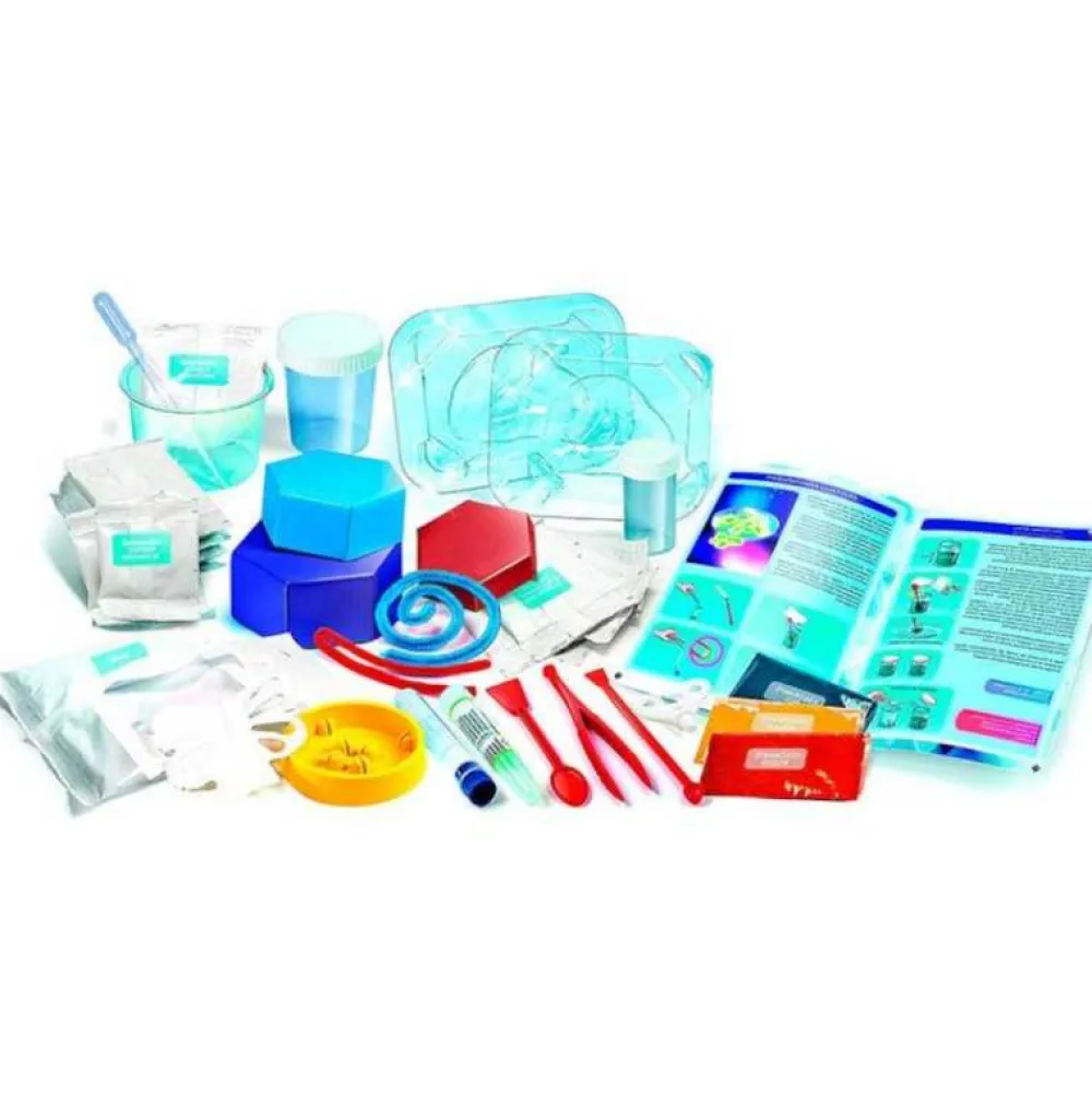 New Clementoni Juego de Ciencia Laboratorio Crea tus Cristales Gigantes Infantil