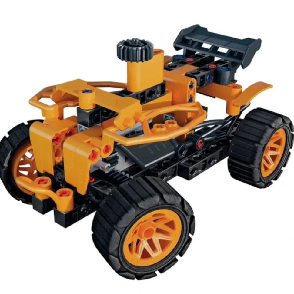 Juego de Construcción Buggy o Quad amarillo Mechanics - Clementoni